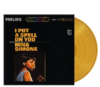 Nina Simone- Exclusive Colour Vinyl-I put a spell on you- Gold Vinyl.