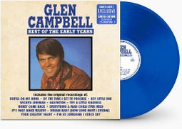 Glen Campbell- Exclusive Colour Vinyl-USA- Greatest Hits- Electric Blue Vinyl.