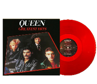 QUEEN-Exclusive Colour Vinyl. RED VINYL GREATEST HITS.