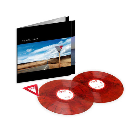 PEARL JAM--Exclusive Colour Vinyl- USA-- YIELD VINYL--Red Vinyl.