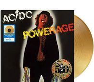 AC/DC- Exclusive 50th Anniversay Colour Vinyl=Powerage- Gold Vinyl.