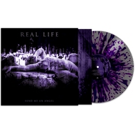 REAL LIFE- Exclusive Colour Vinyl- Send me an Angel.Purple Black wwirl.