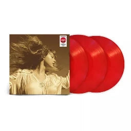 Taylor Swift-Fearless- Exclusive Colour Vinyl- USA Red Vinyl- 3 Red Vinyl.