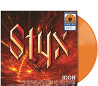 Styx- Exclusive Colour Vinyl- Icon Record Label- Stunning Orange Colour Vinyl.