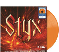 Styx- Exclusive Colour Vinyl- Icon Record Label- Stunning Orange Colour Vinyl.