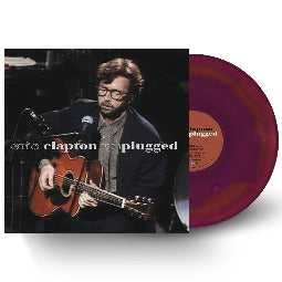 Eric Clapton- Exclusive Colour Vinyl-Unplugged-USA- Purple Red-Haze Vinyl