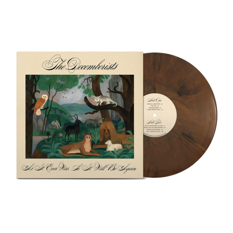 The Decemberists- Exclusive Colour Vinyl-As It Ever Was, So It Will Be Again- wood brown Vinyl