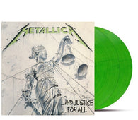 Metallica - Exclusive-Colour Vinyl -And Justice For All -USA ISSUE-GREEN COLOUR- Vinyl