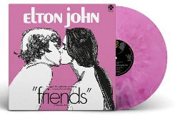 Elton John -Exclusive Colour Vinyl-Friends Vinyl Exclusive Limited Edition Marbled Pink Colored LP