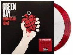 Green Day-Exclusive Colour Vinyl- American Idiot- Red-Black-White Vinyl