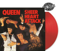 QUEEN- Exclusive Colour Vinyl  RED Colour Vinyl- Sheer heart attack. SHIPS